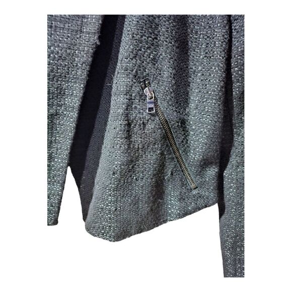 ARMANI EXCHANGE Denim Moto Jacket - Size Large - Picture 6 of 9